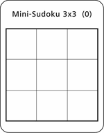 "Mini Sudoku 3x3 (0)"