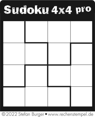 "Mini Sudoku 4x4 pro"