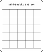 "Mini Sudoku 5x5 (0)"